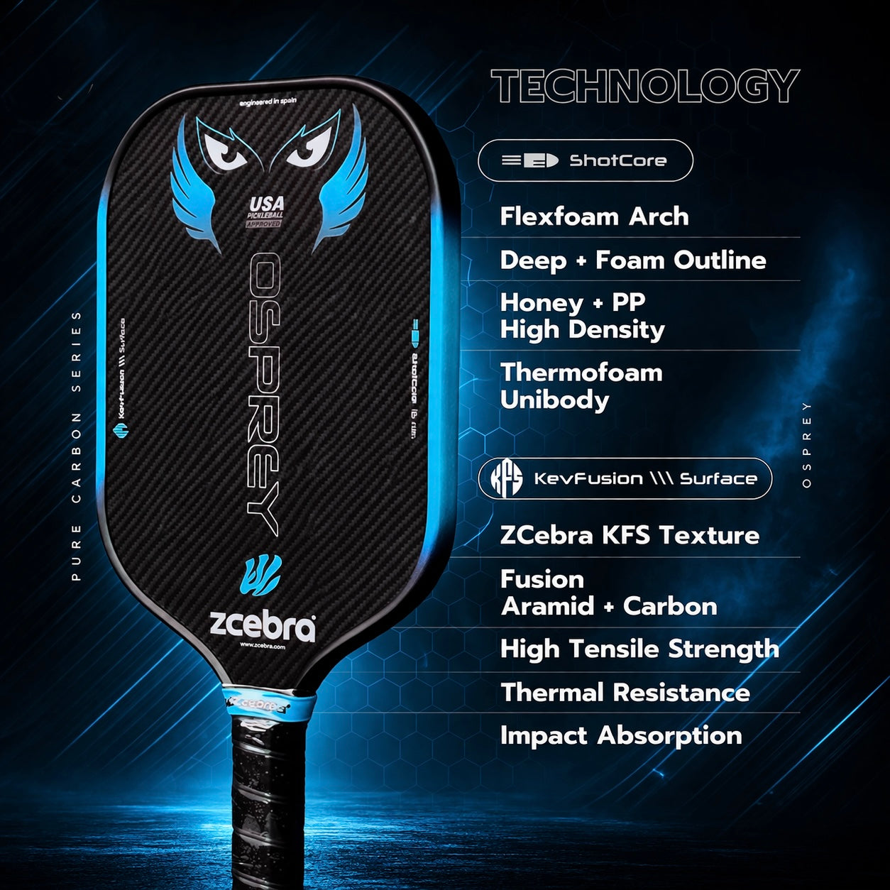 Zcebra Osprey ShotCore