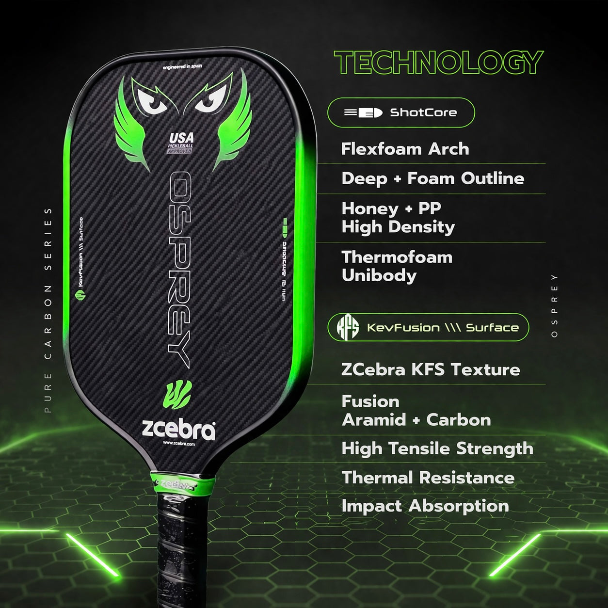 Zcebra Osprey ShotCore